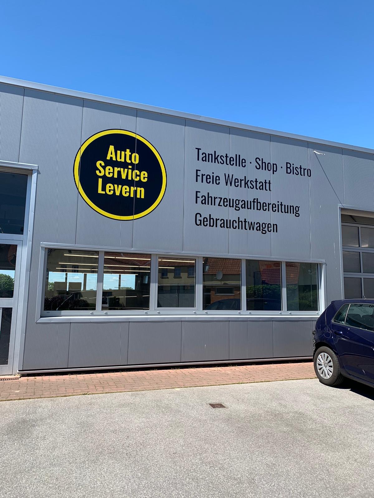 Neues Erscheinungsbild. Auto Service Levern